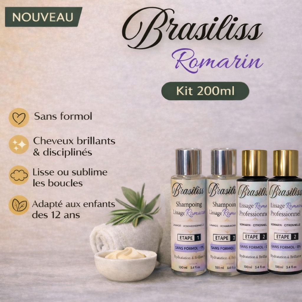 Kit Lissage Romarin – 200ml